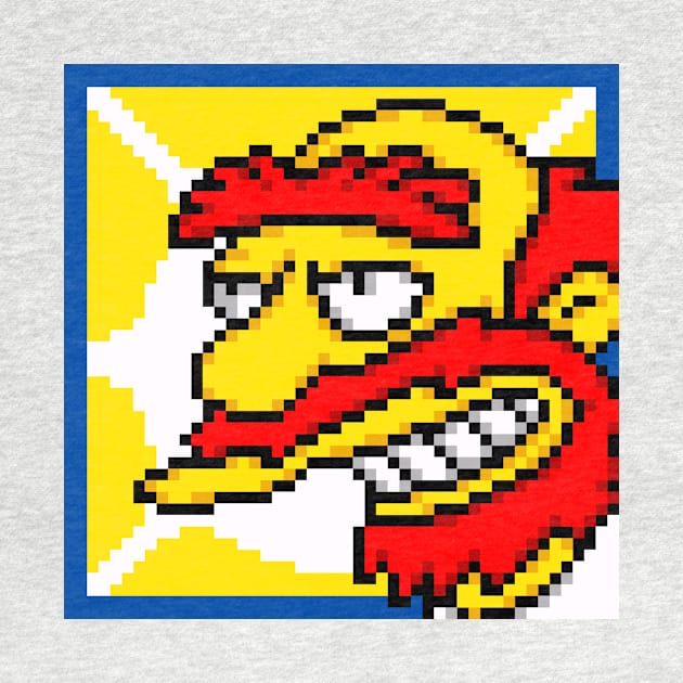 Groundskeeper Willie Sprite by SpriteGuy95